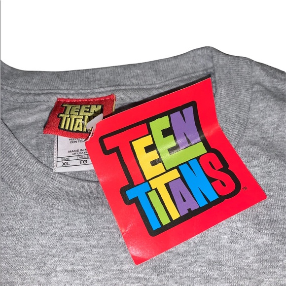 Vintage 2005 Teen Titans DC Comics Puff Print Cartoon Network Shirt - Picture 3 of 4